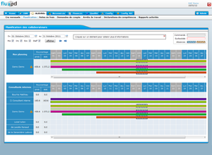 Gestion des plannings des collaborateurs